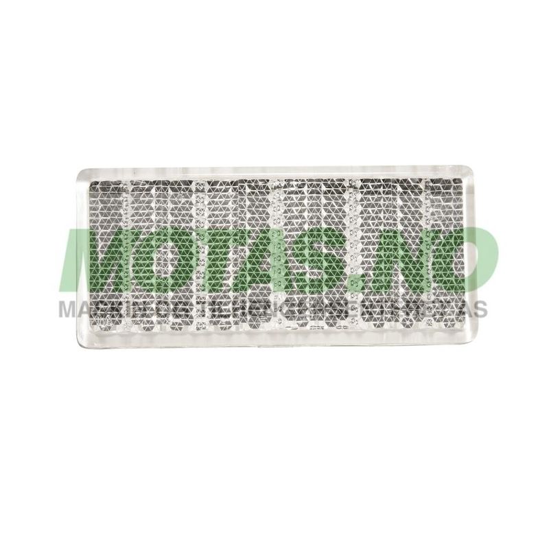 Refleks hvit 90x40