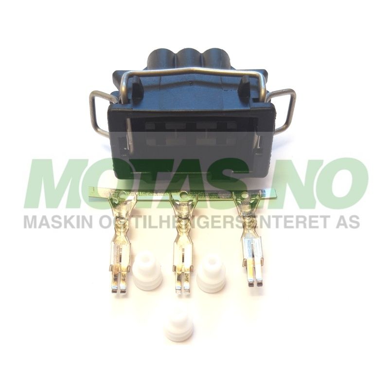 Kontakt 3-pol til Roundpoint Hunn