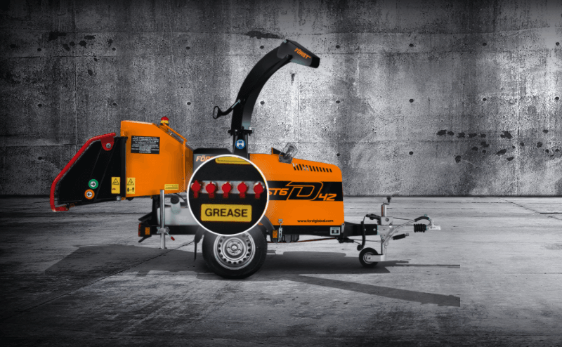 FÖRST FLISHUGGER / KVISTHUGGER ST6D(24 hk)