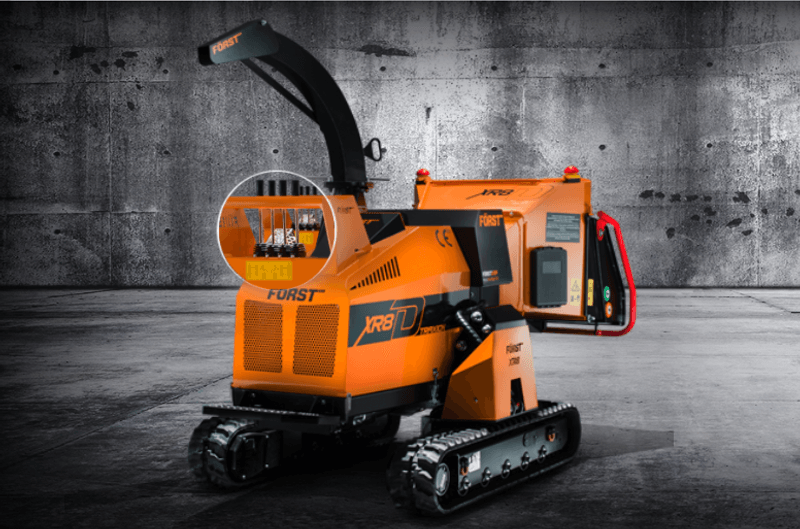 FÖRST FLISHUGGER / KVISTHUGGER XR8D(55 HK)