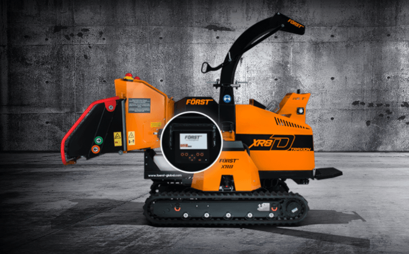 FÖRST FLISHUGGER / KVISTHUGGER XR8D(55 HK)