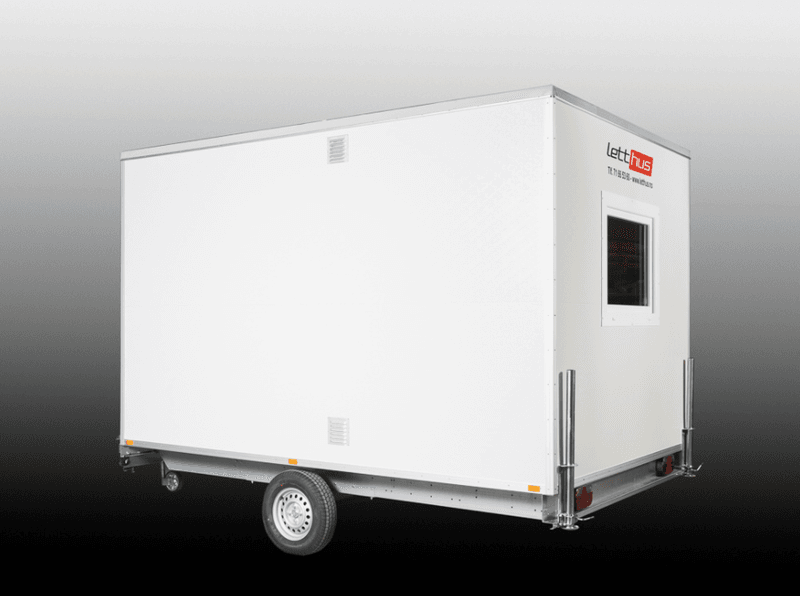 Letthus 301 lagervogn