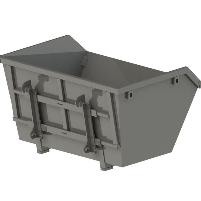 Hovedbilde Container 3 m3 med Store BM