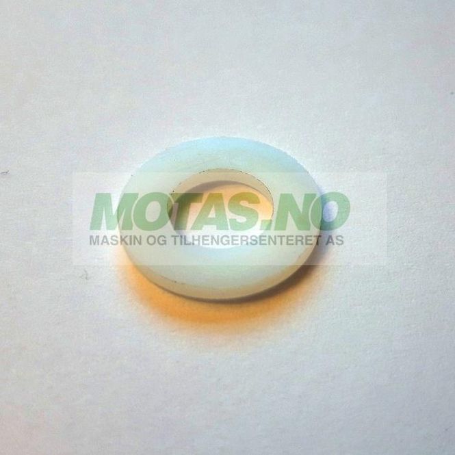 Hovedbilde Plast skive Ø8,4 DIN125PA66, natur