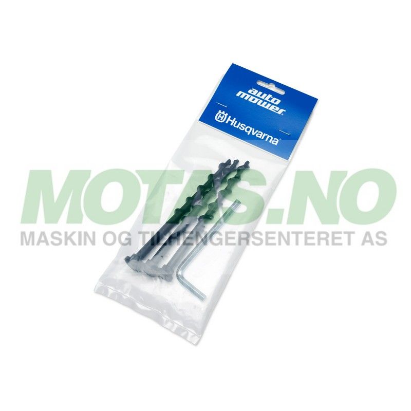 Skruesett til ladeplate Husqvarna 3pk