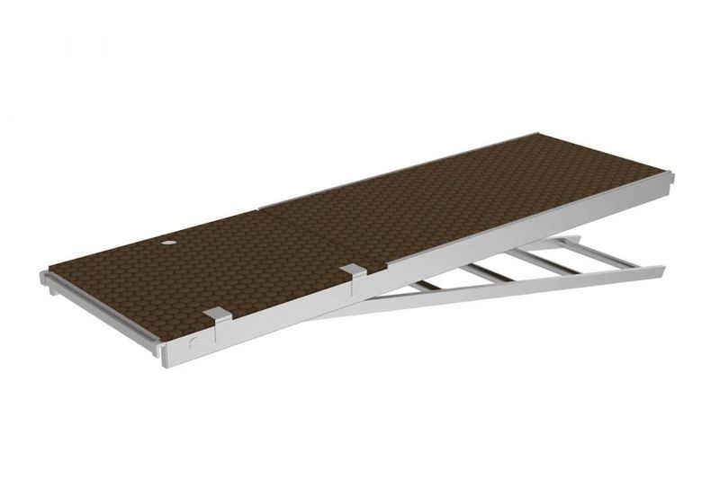 Plattform m/luke & stige 2m