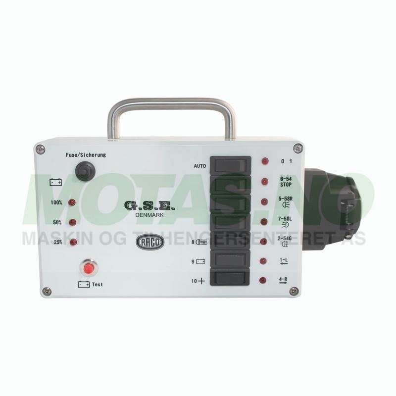 Lystester 12V 13-pol Automatisk