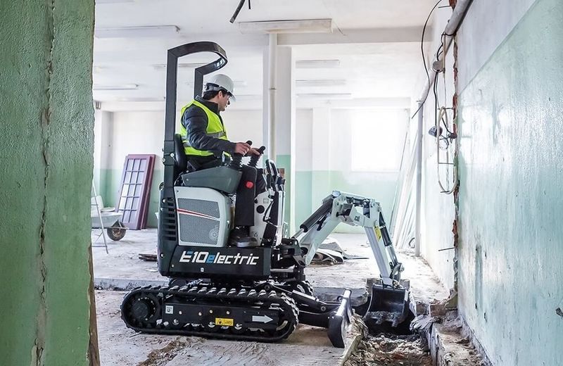 Bobcat E10e-2 elektrisk minigraver
