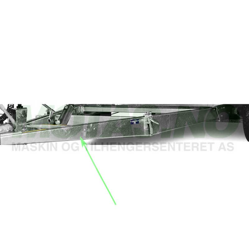 Trekkvange Brenderup 3000kg Venstre