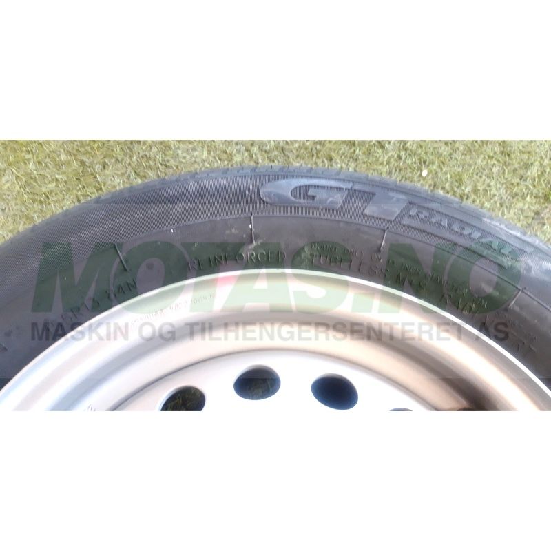 Komplett hjul 155R13 Stål 4-bolt