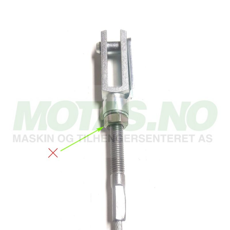 Gaffel M8x32mm