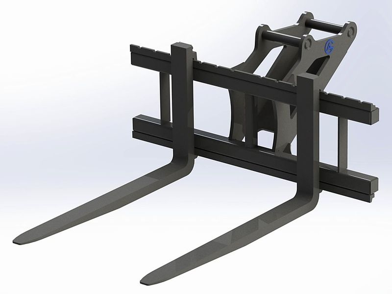 Pallegaffel S40 1200/1200 1500kg