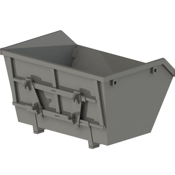 Hovedbilde Container 3 m3 med Euro