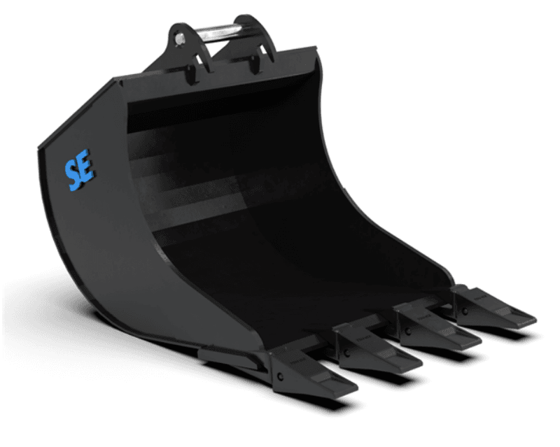 Graveskuffe med tenner