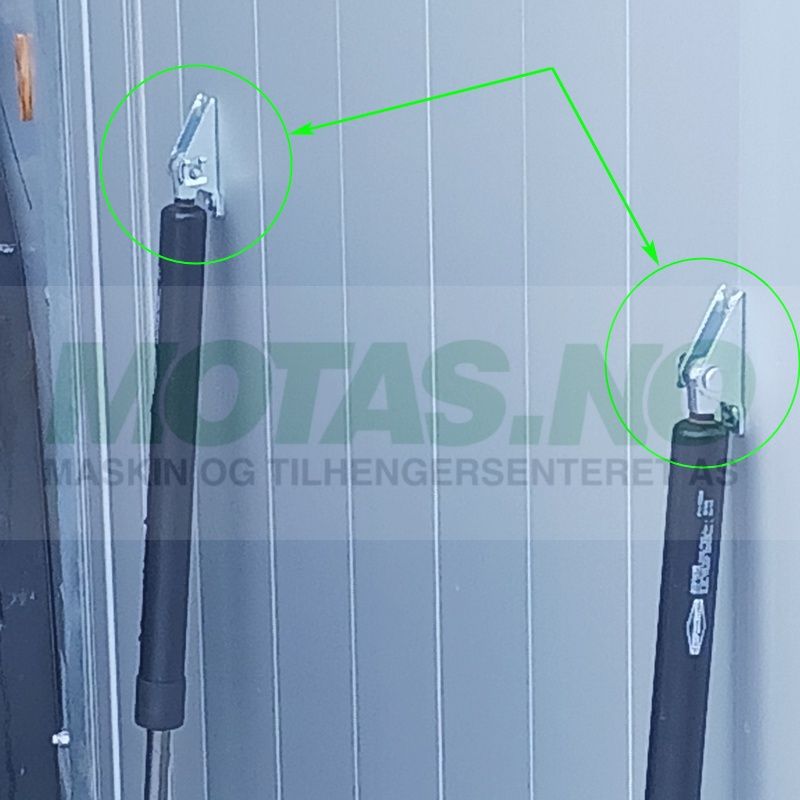 Feste for gassdemper Böckmann små