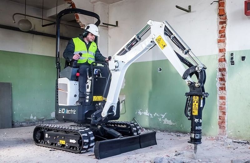 Bobcat E10e-2 elektrisk minigraver