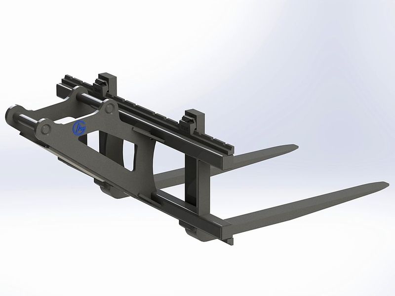Pallegaffel S45 1200/1200 2500kg