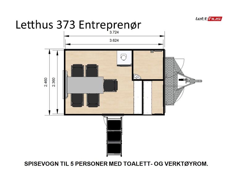 Letthus 373 Entreprenør 