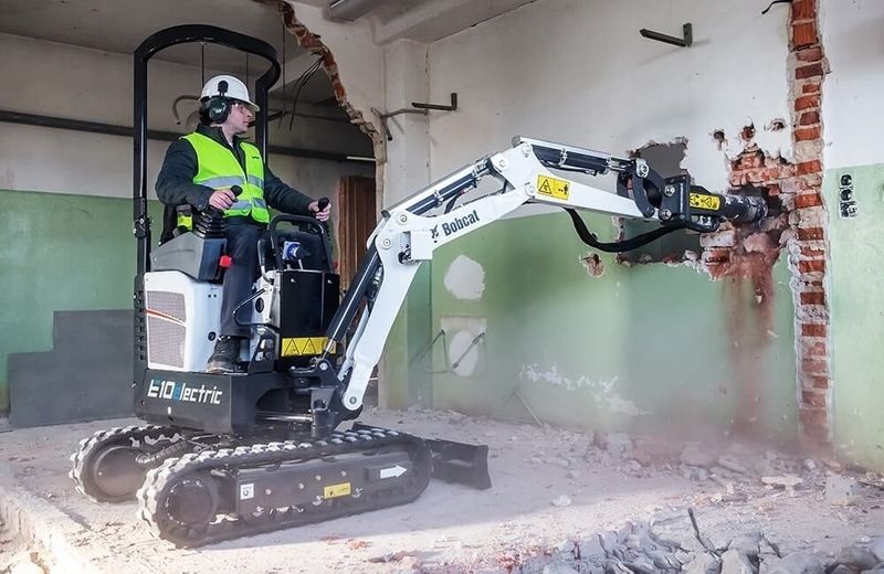 Bobcat E10e-2 elektrisk minigraver